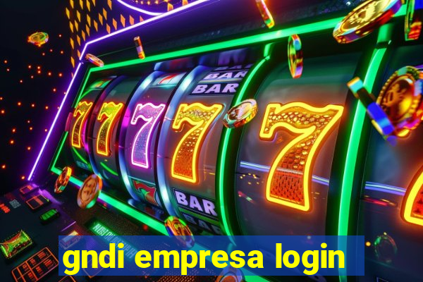 gndi empresa login